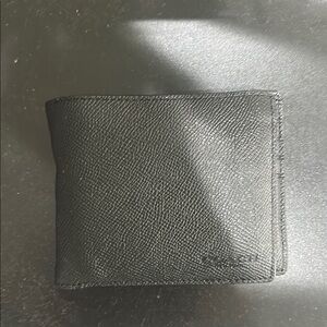 Coach Black Key and Card Holder Leather Accessory